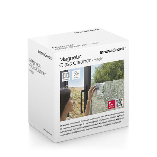 Magly InnovaGoods | Limpa Vidros Magnético Sem Esforço